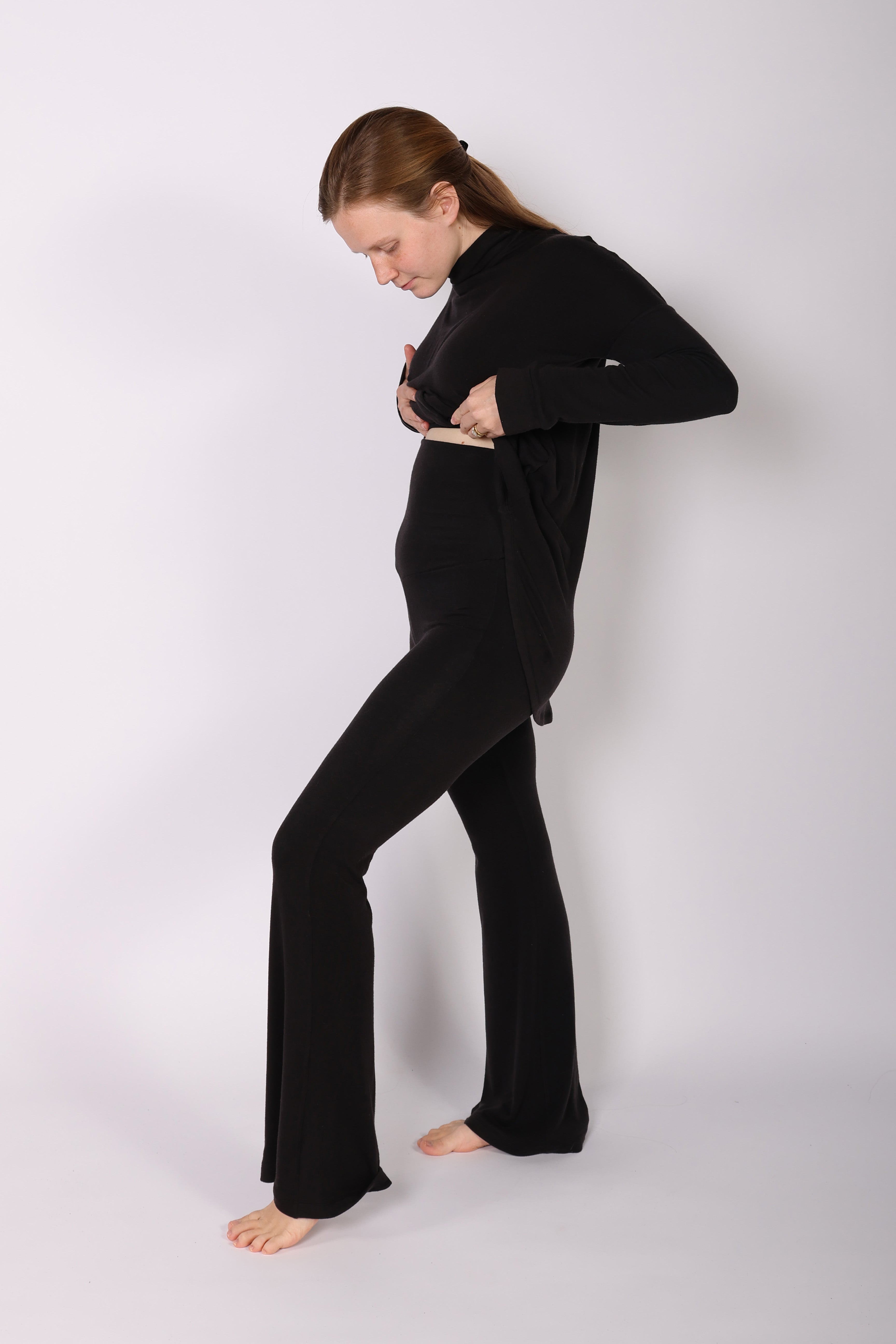 VILLA || WOOL LOUNGEWEAR MATERNITY YOGA PANT