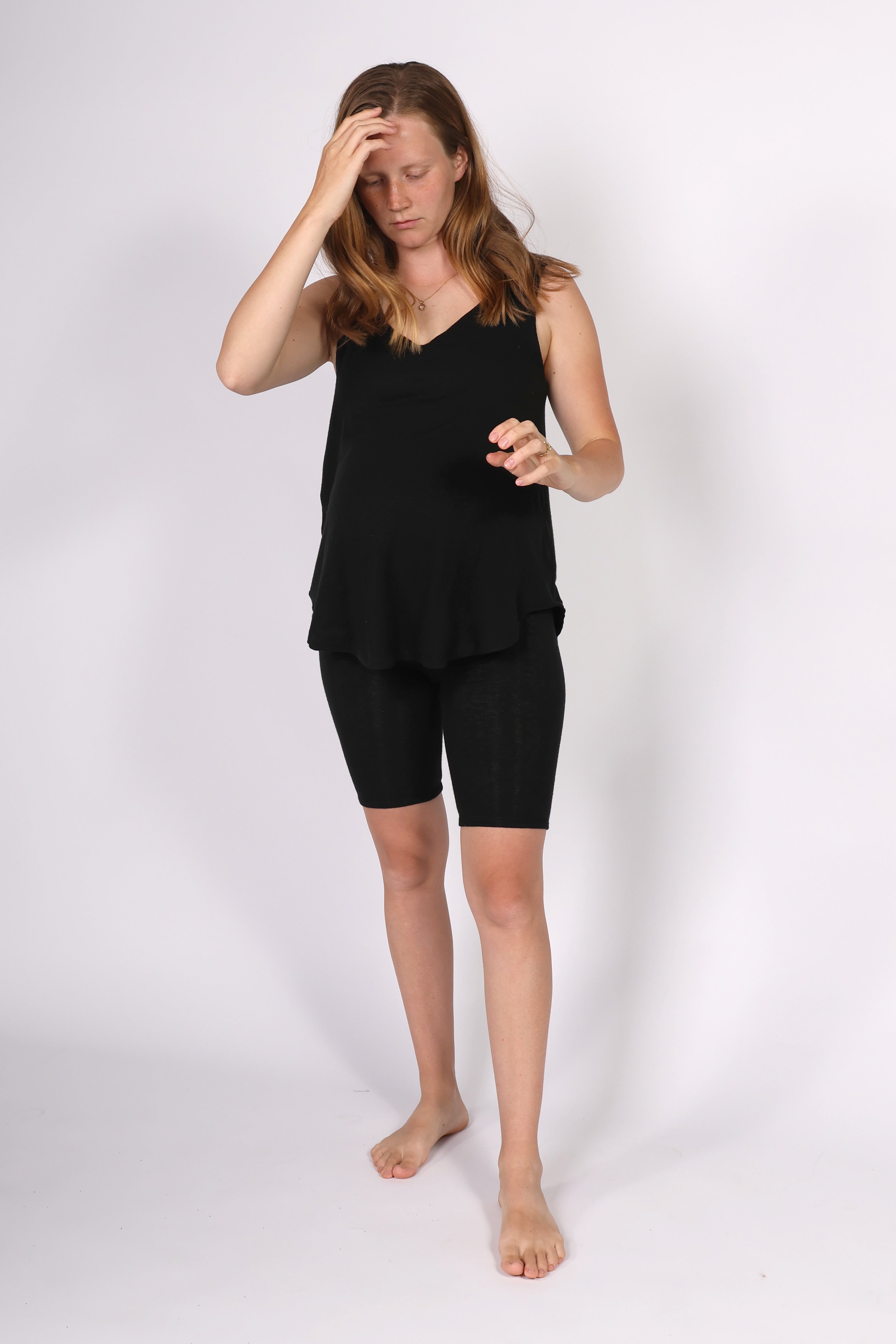 VILLA || DESIGNER WOOL LOUNGEWEAR MATERNITY TANK