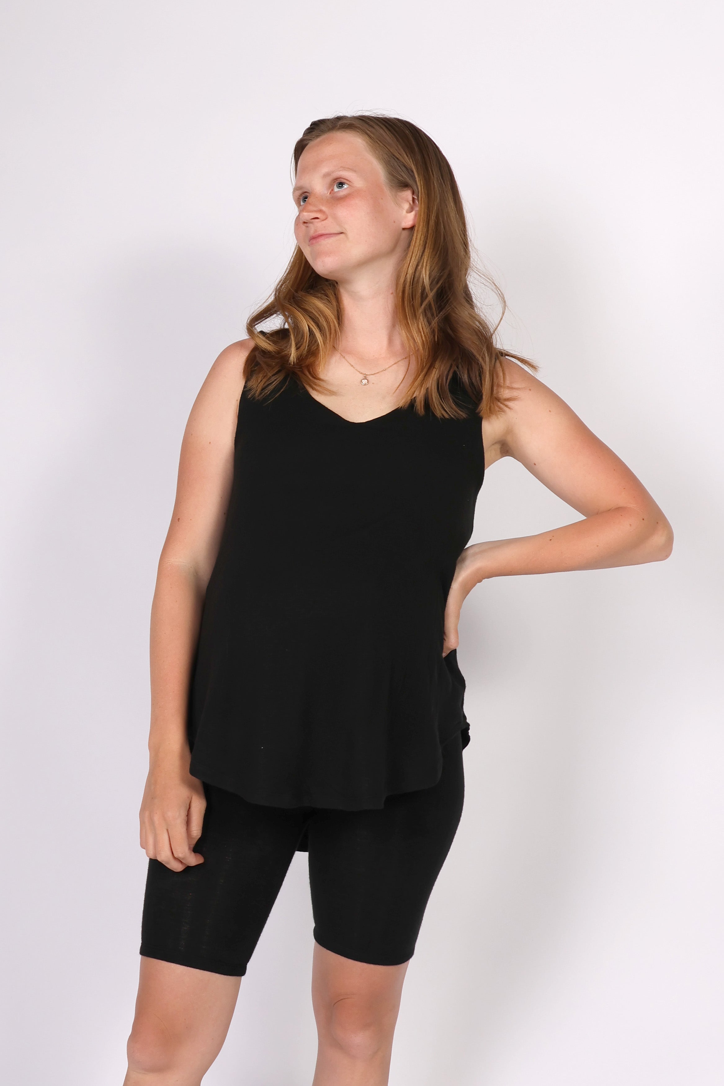 VILLA || DESIGNER WOOL LOUNGEWEAR MATERNITY TANK