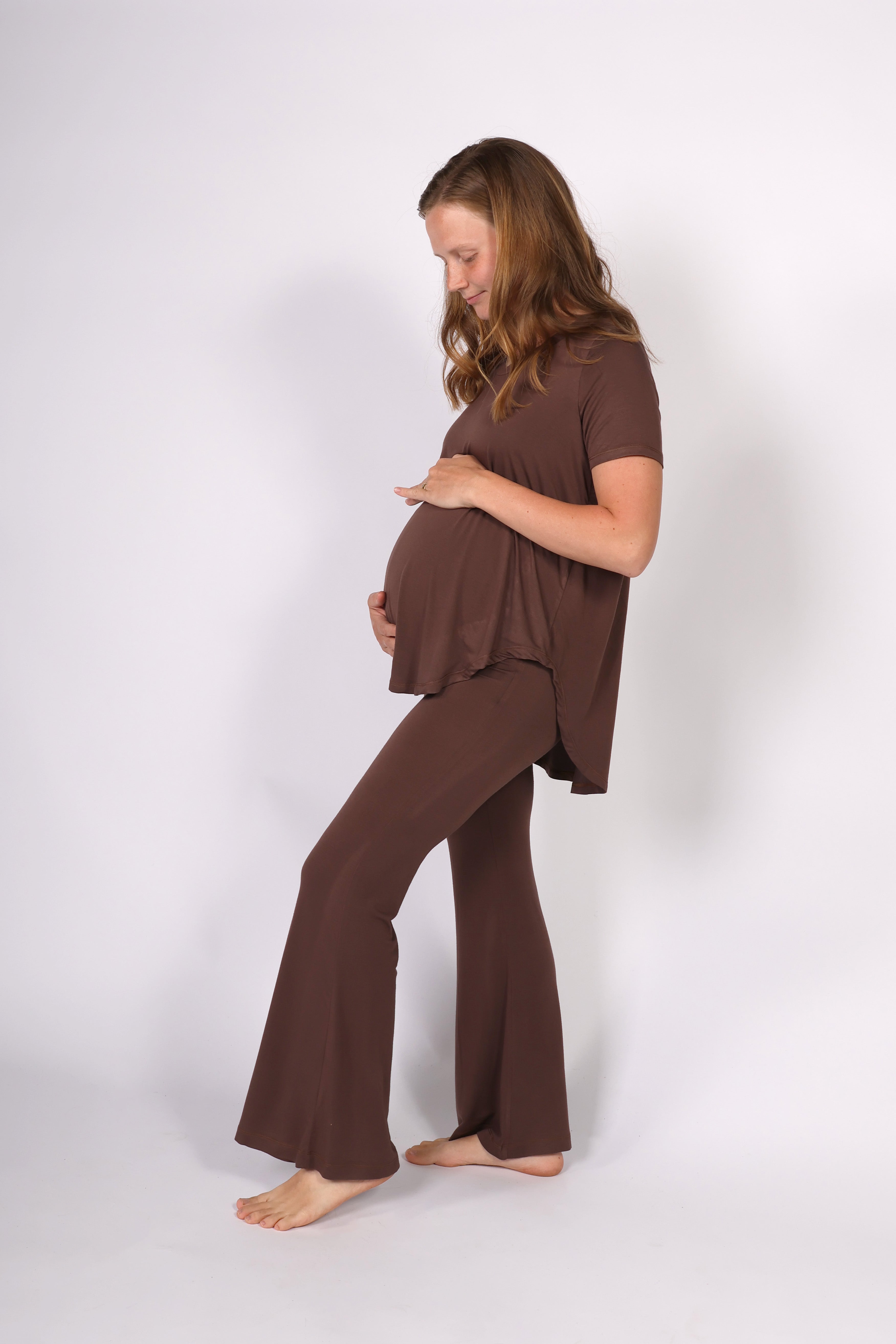 BIRDIE || DESIGNER LIGHTWEIGHT MODAL LOUNGEWEAR MATERNITY YOGA PANT