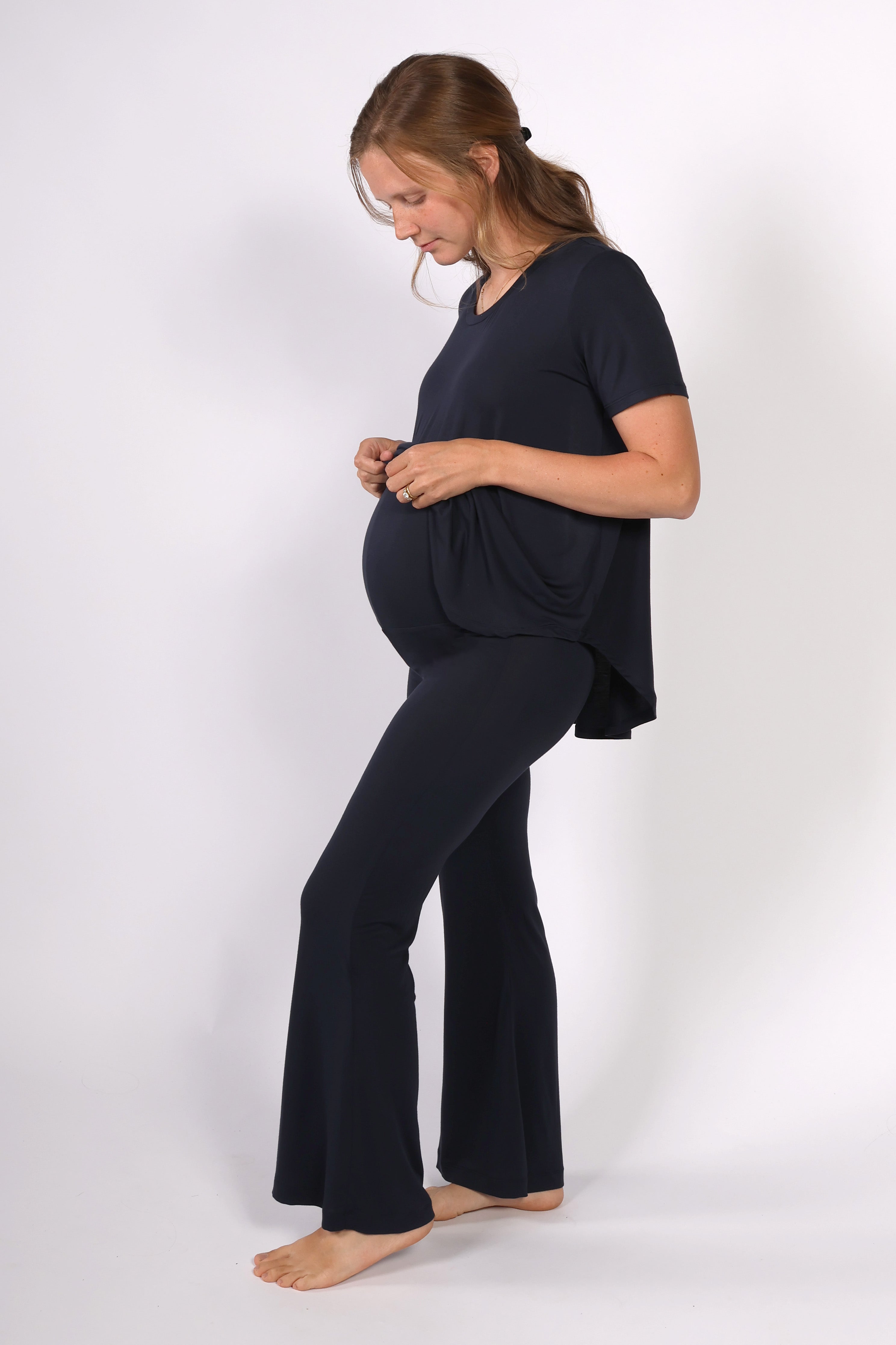 BIRDIE || DESIGNER LIGHTWEIGHT MODAL LOUNGEWEAR MATERNITY YOGA PANT