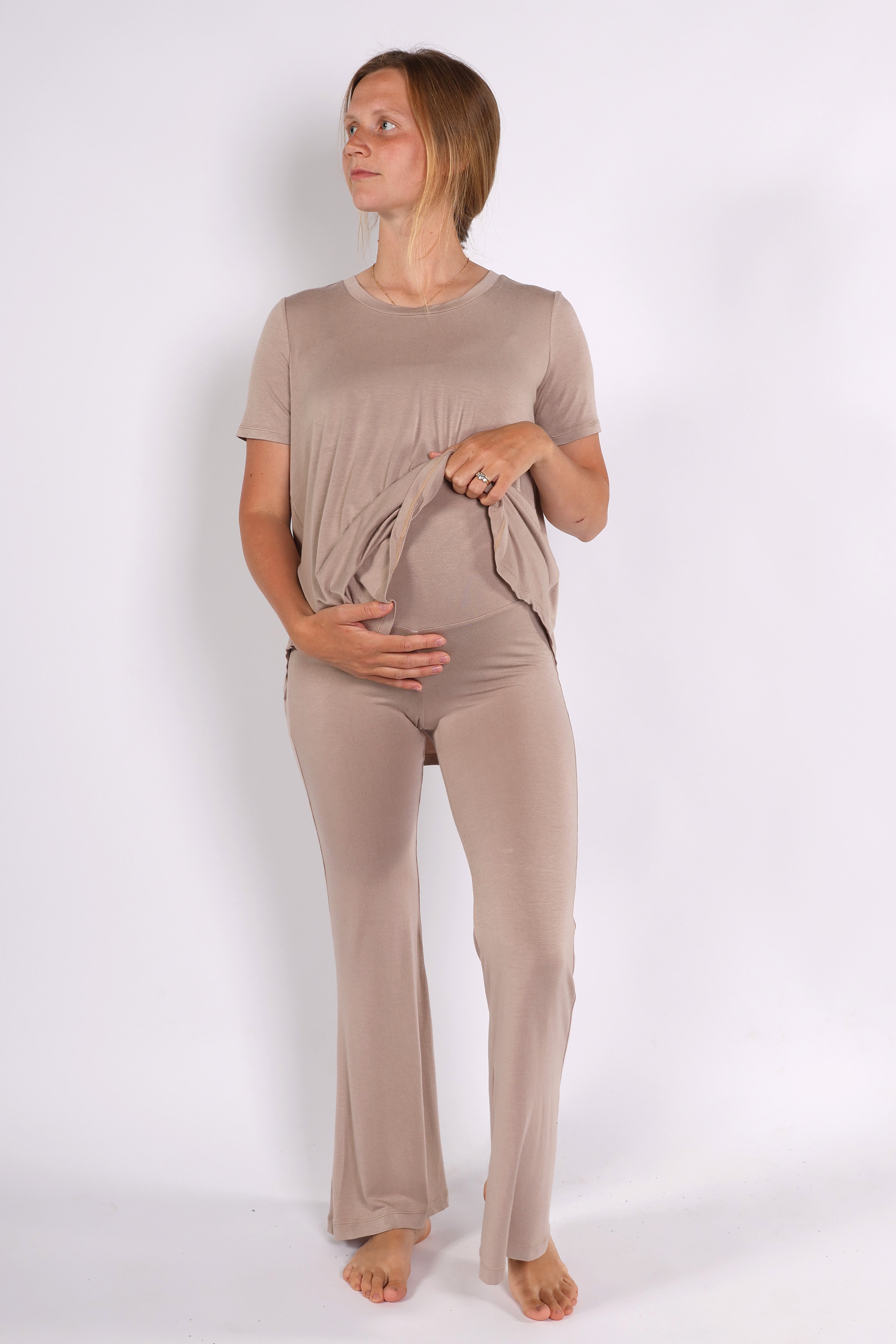 BIRDIE || LIGHTWEIGHT MODAL LOUNGEWEAR MATERNITY YOGA PANT