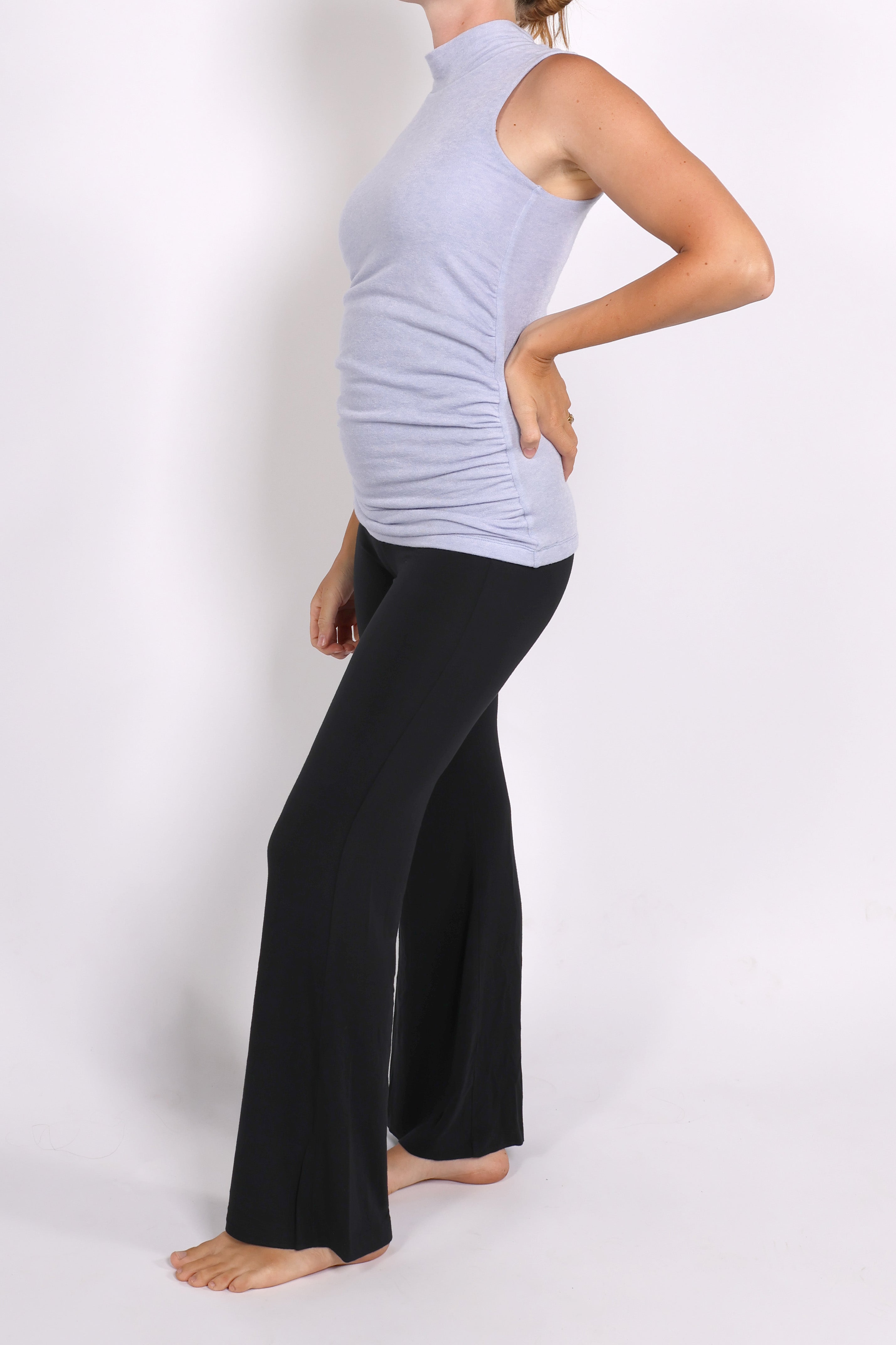VILLA || WOOL MOCK NECK MATERNITY TANK