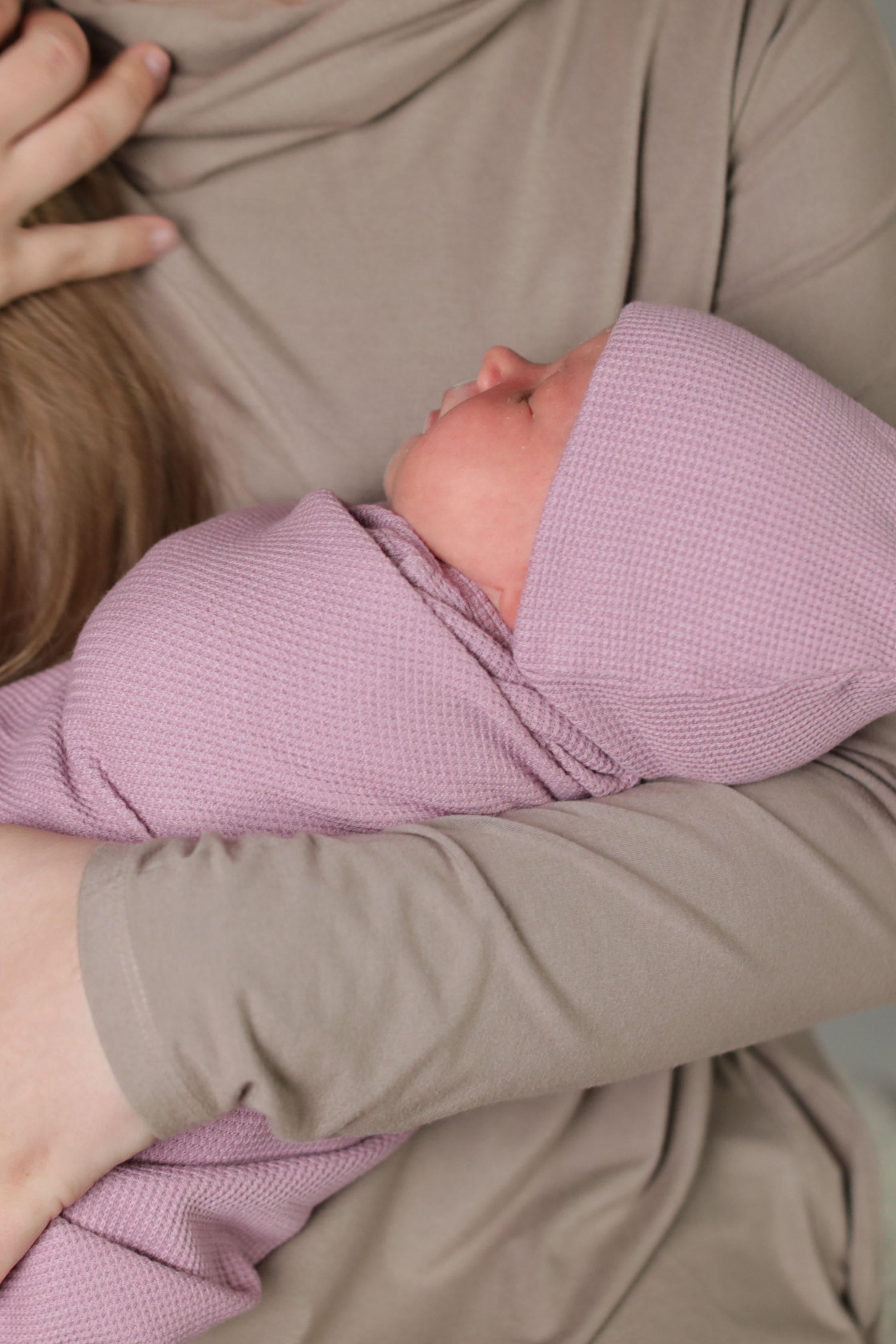 DELILAH || THERMAL BABY SWADDLE WITH BINDING