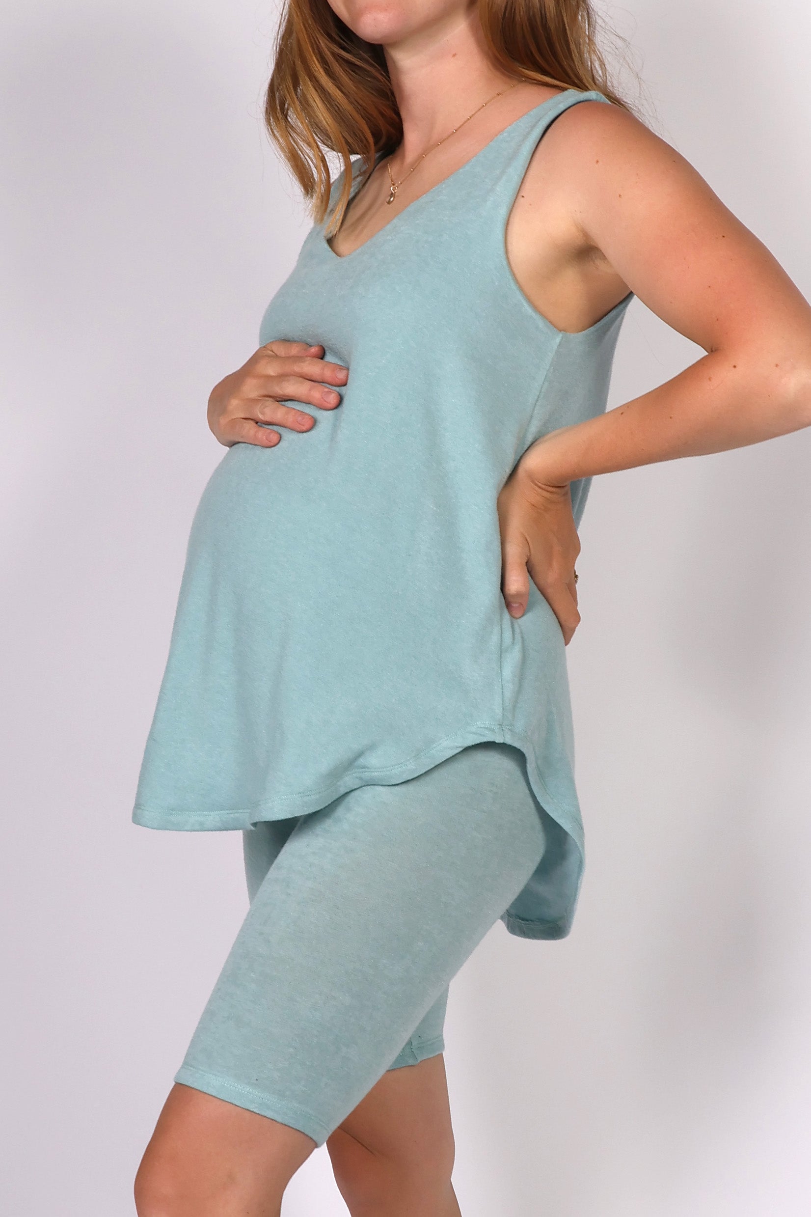 VILLA || WOOL LOUNGEWEAR MATERNITY TANK