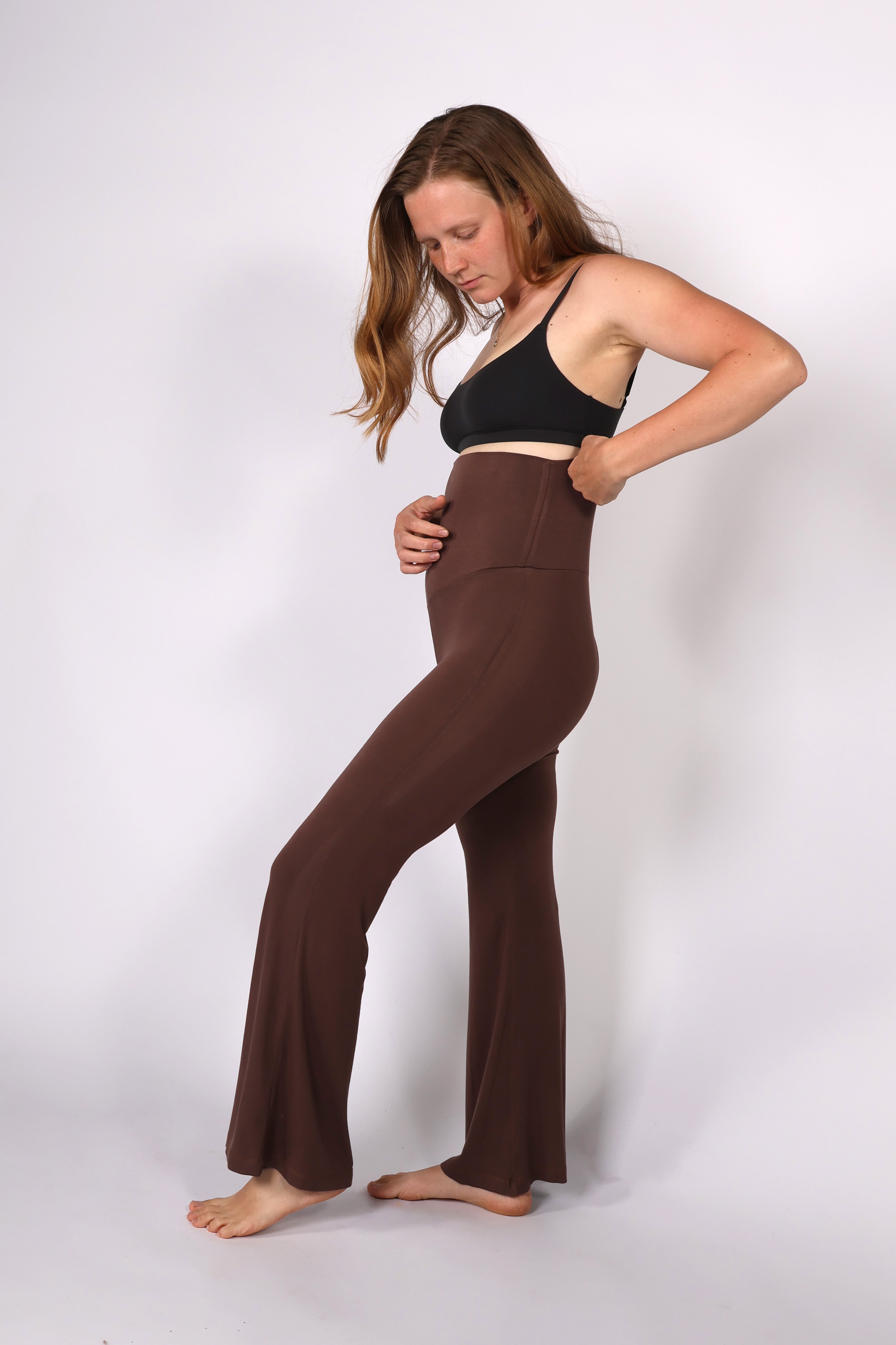 BIRDIE || LIGHTWEIGHT MODAL LOUNGEWEAR MATERNITY YOGA PANT