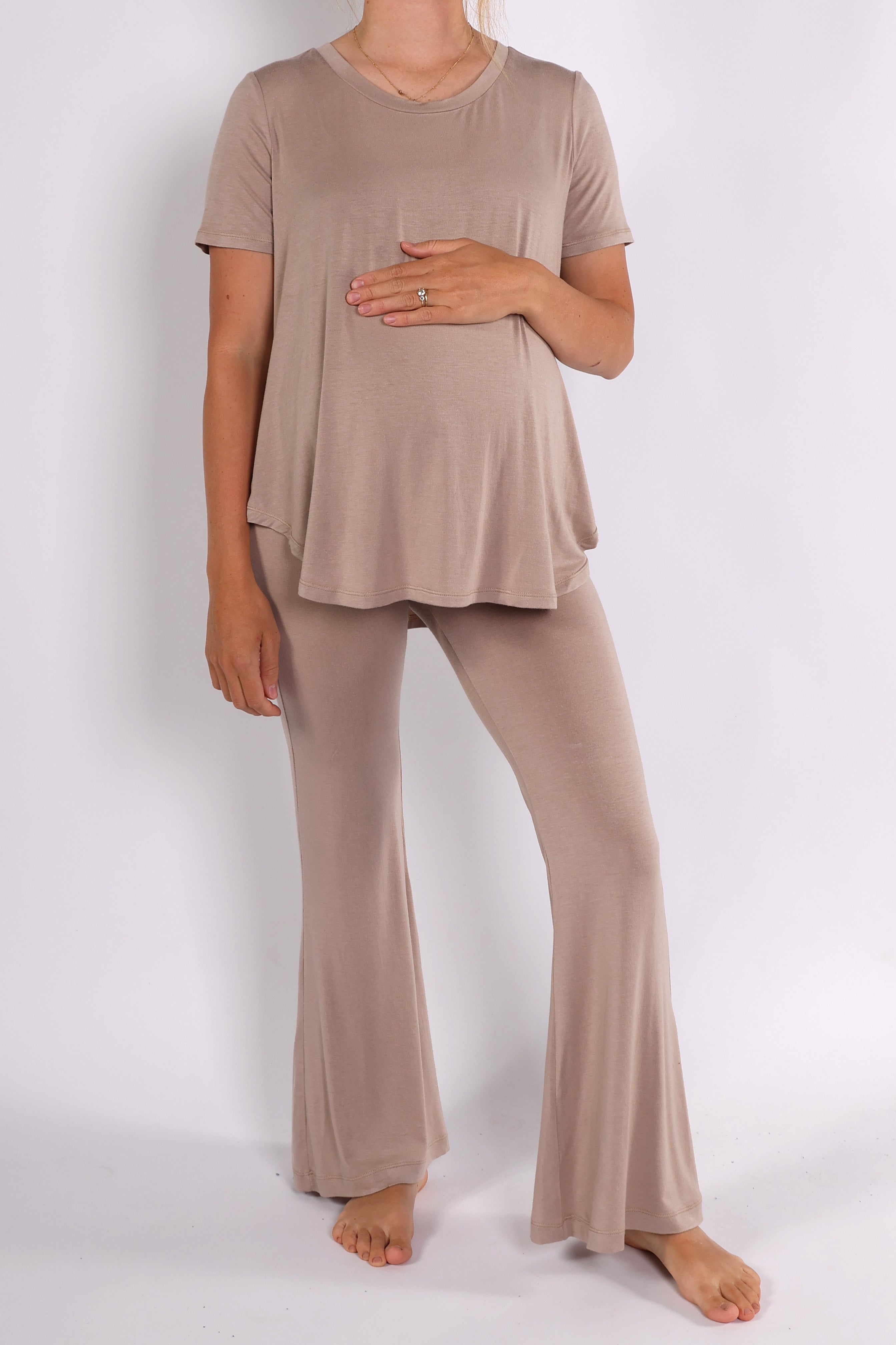 BIRDIE || LIGHTWEIGHT MODAL LOUNGEWEAR MATERNITY YOGA PANT