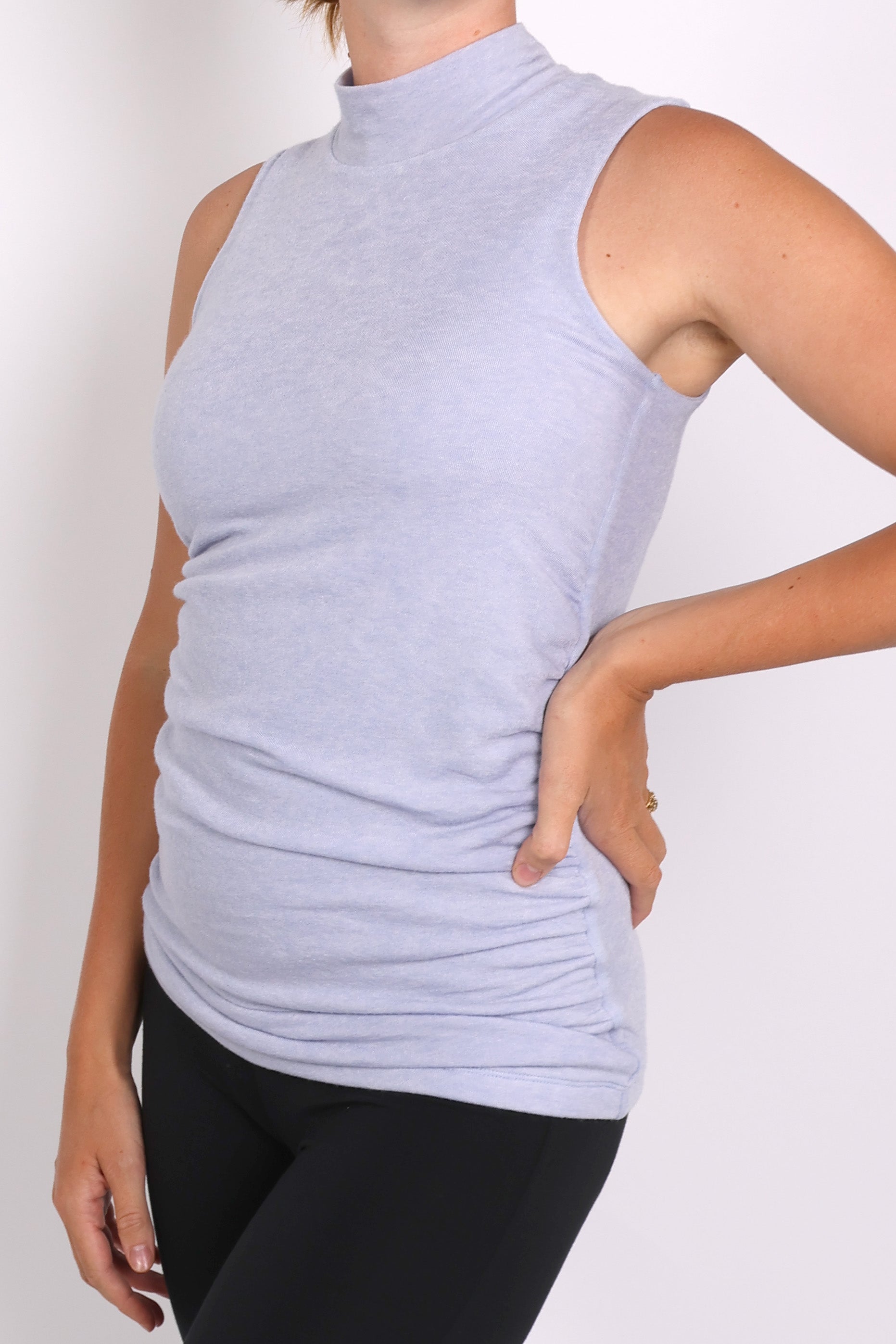 VILLA || WOOL MOCK NECK MATERNITY TANK