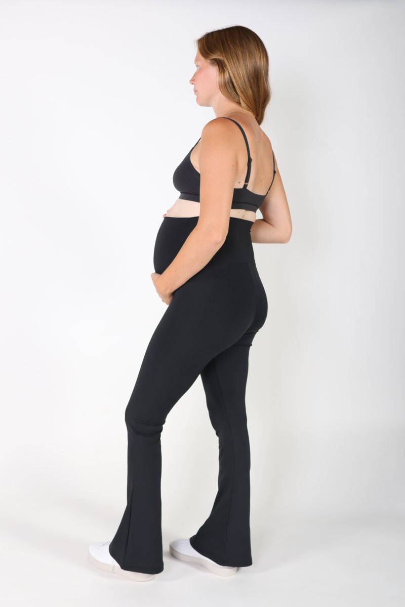 VAALIA™ EVERYDAY COMFORT HI-RISE MATERNITY FLARE LEGGING