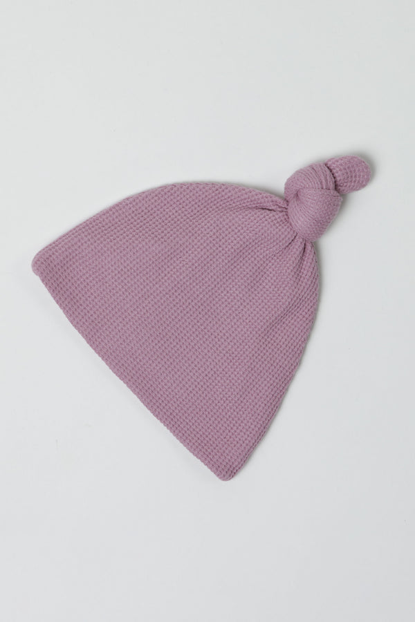 BEATRICE || THERMAL TOP KNOT HAT || LILAS