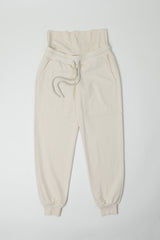 ELLE || FRENCH TERRY MATERNITY JOGGER || BIRCH